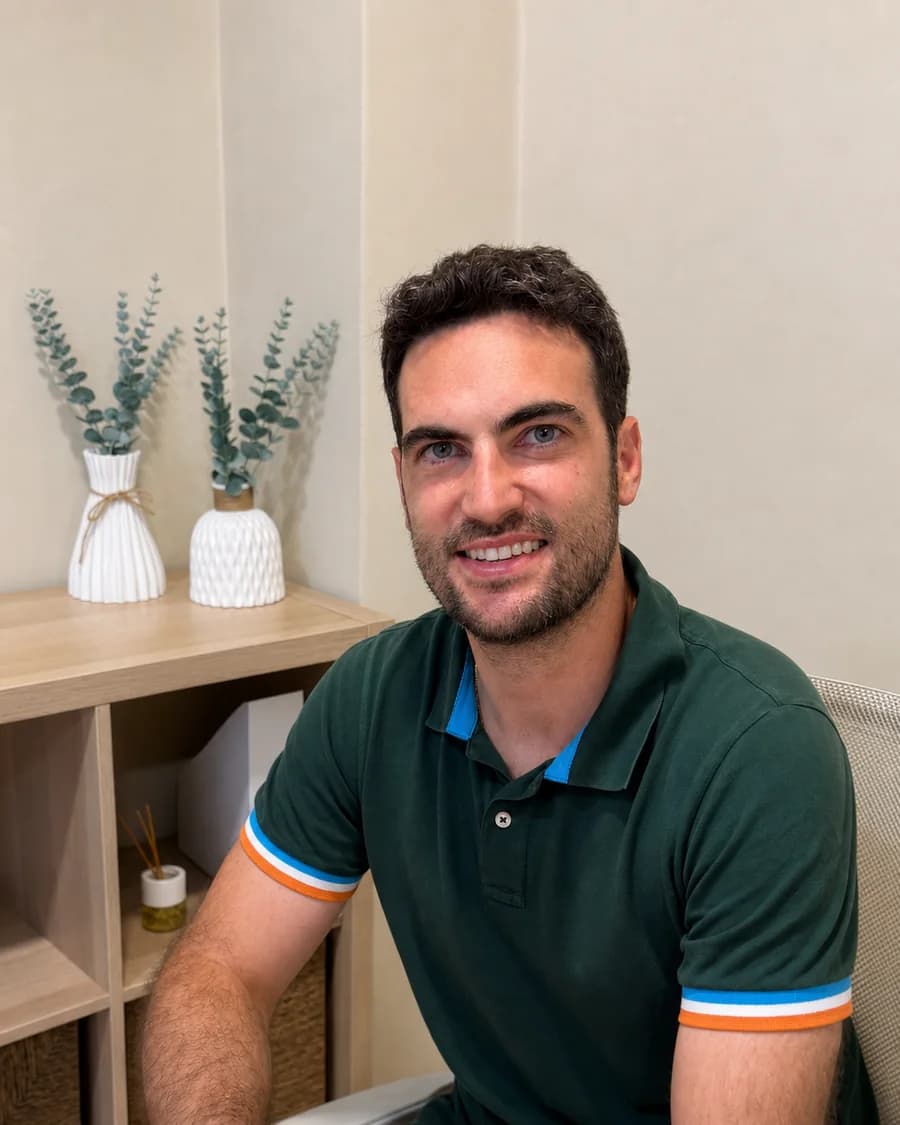 Álvaro Chies Porras, psicólogo general sanitario de Psístole Psicología en Oviedo